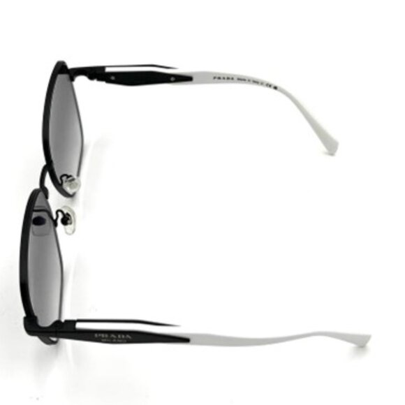 NWT-Prada Square Wire-Rimmed Sunglasses-Black & White - Picture 4 of 4